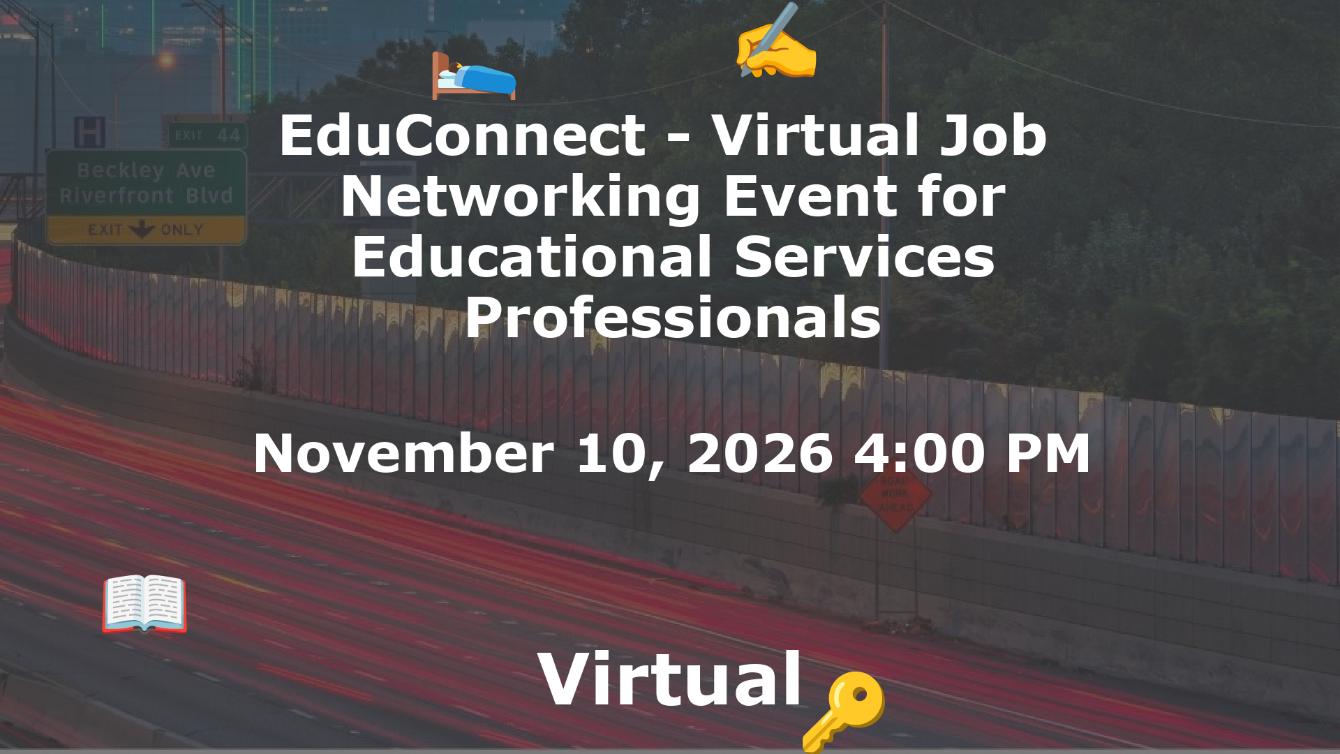 EduConnect - Virtual Job  Networking Event for Educational Services Professionals event image